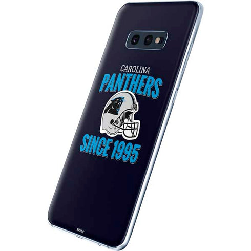 NFL Carolina Panthers Helmet Galaxy S10e Skin