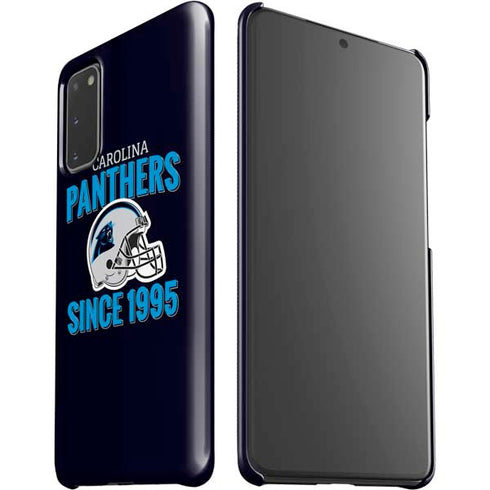 NFL Carolina Panthers Helmet Galaxy S20 Lite Case