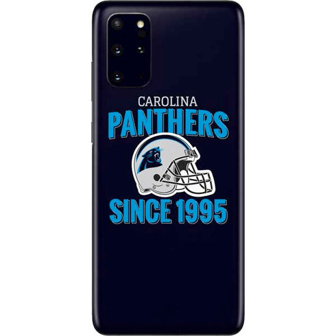 NFL Carolina Panthers Helmet Galaxy S20 Plus Skin