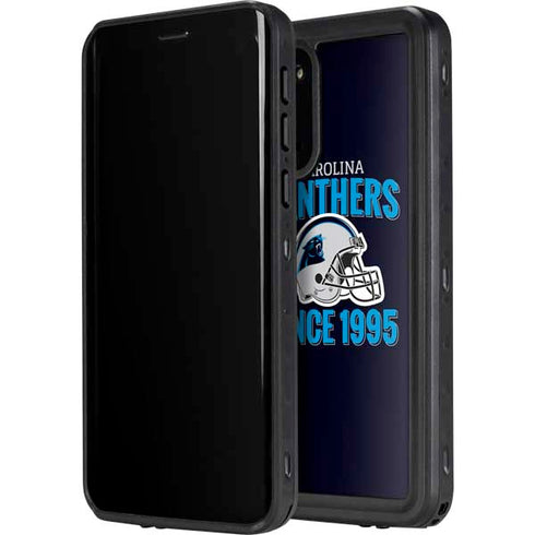 NFL Carolina Panthers Helmet Galaxy S20 Plus Waterproof Case
