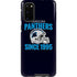 NFL Carolina Panthers Helmet Galaxy S20 Pro Case