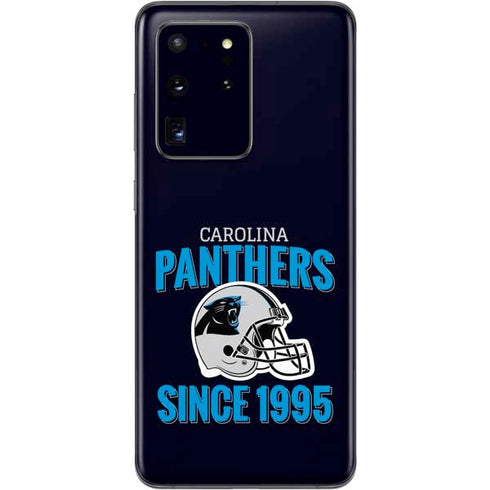 NFL Carolina Panthers Helmet Galaxy S20 Ultra 5G Skin