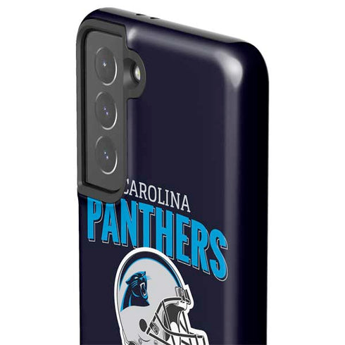 NFL Carolina Panthers Helmet Galaxy S21 5G Pro Case