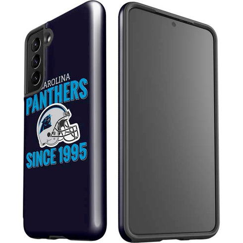 NFL Carolina Panthers Helmet Galaxy S21 5G Pro Case