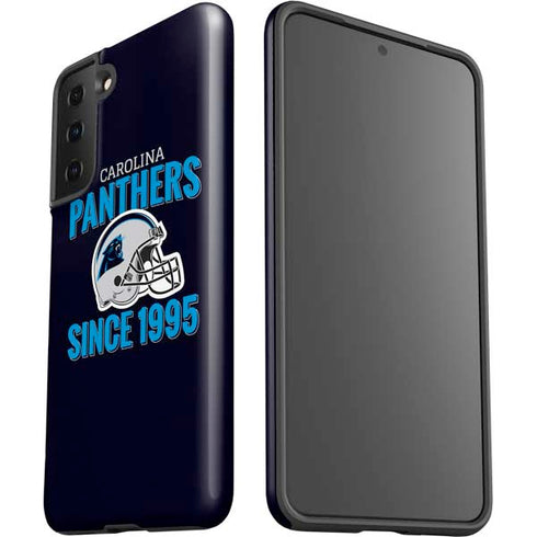 NFL Carolina Panthers Helmet Galaxy S21 Plus 5G Pro Case