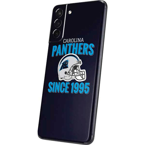 NFL Carolina Panthers Helmet Galaxy S21 Plus 5G Skin