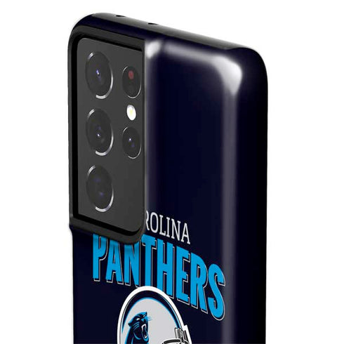 NFL Carolina Panthers Helmet Galaxy S21 Ultra 5G Pro Case