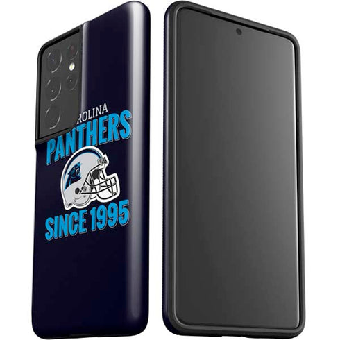 NFL Carolina Panthers Helmet Galaxy S21 Ultra 5G Pro Case