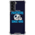 NFL Carolina Panthers Helmet Galaxy S22 Clear Case
