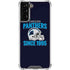 NFL Carolina Panthers Helmet Galaxy S22 Plus Clear Case
