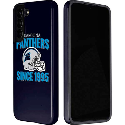 NFL Carolina Panthers Helmet Galaxy S22 Plus Pro Case