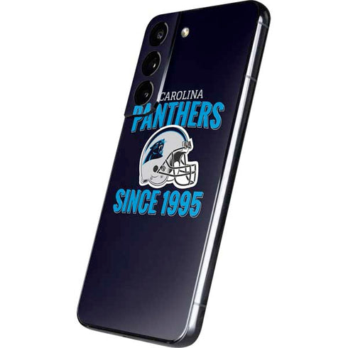 NFL Carolina Panthers Helmet Galaxy S22 Skin