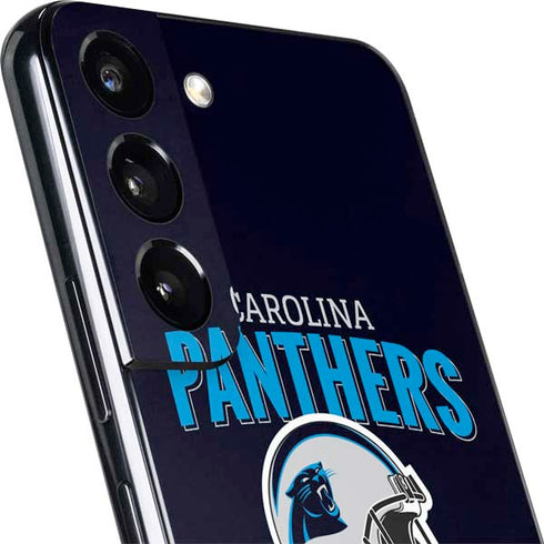 NFL Carolina Panthers Helmet Galaxy S22 Skin