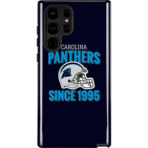 NFL Carolina Panthers Helmet Galaxy S22 Ultra Pro Case