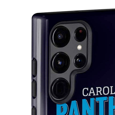 NFL Carolina Panthers Helmet Galaxy S22 Ultra Pro Case