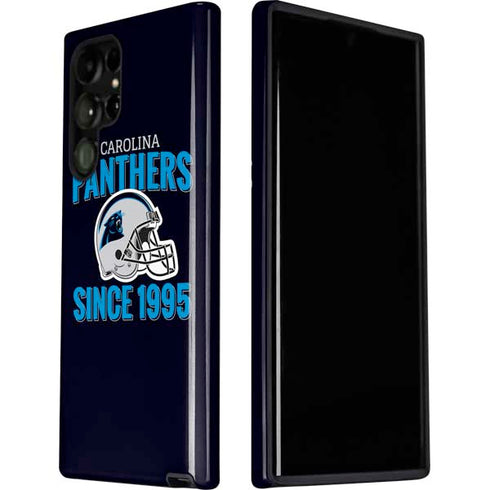 NFL Carolina Panthers Helmet Galaxy S22 Ultra Pro Case