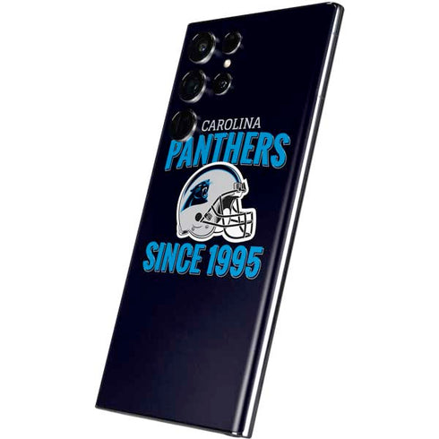 NFL Carolina Panthers Helmet Galaxy S22 Ultra Skin