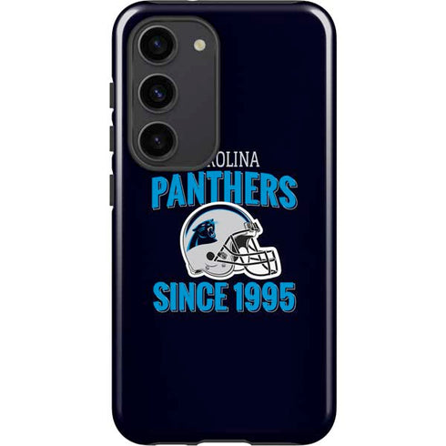 NFL Carolina Panthers Helmet Galaxy S23 Pro Case