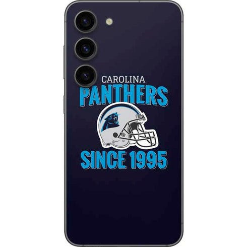 NFL Carolina Panthers Helmet Galaxy S23 Skin
