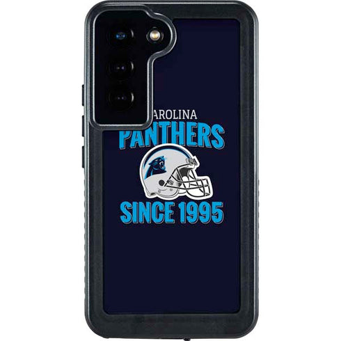 NFL Carolina Panthers Helmet Galaxy S23 Waterproof Case
