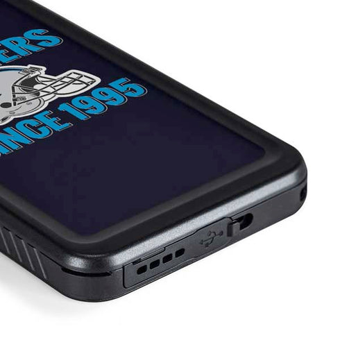NFL Carolina Panthers Helmet Galaxy S23 Waterproof Case