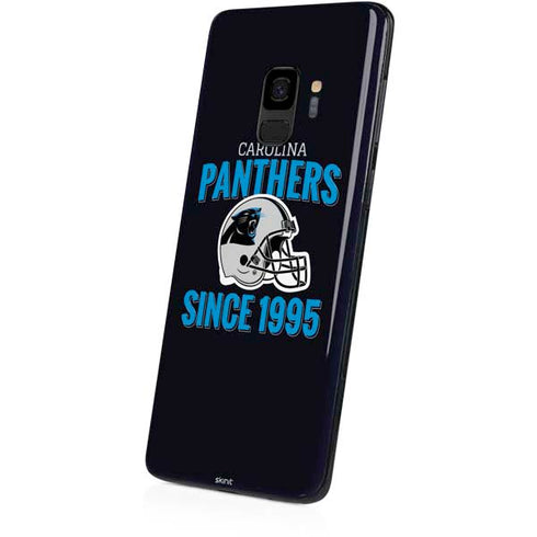 NFL Carolina Panthers Helmet Galaxy S9 Skin