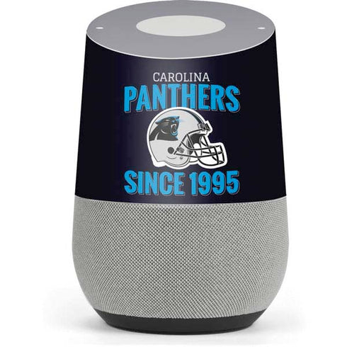 NFL Carolina Panthers Helmet Google Home Skin