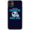 NFL Carolina Panthers Helmet iPhone 11 Clear Case