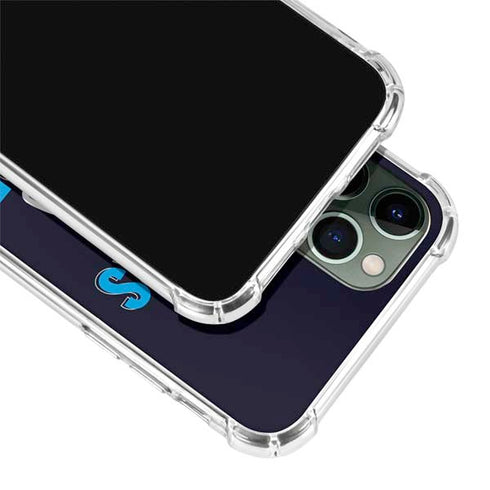 NFL Carolina Panthers Helmet iPhone 11 Pro Max Clear Case