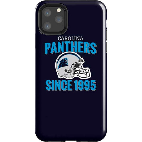 NFL Carolina Panthers Helmet iPhone 11 Pro Max Impact Case