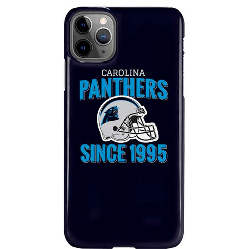 NFL Carolina Panthers Helmet iPhone 11 Pro Max Lite Case