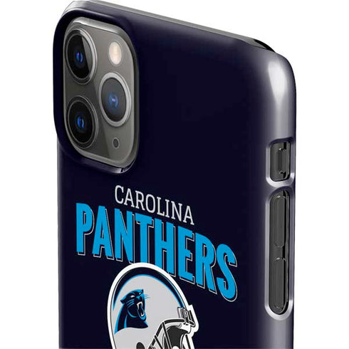 NFL Carolina Panthers Helmet iPhone 11 Pro Max Lite Case