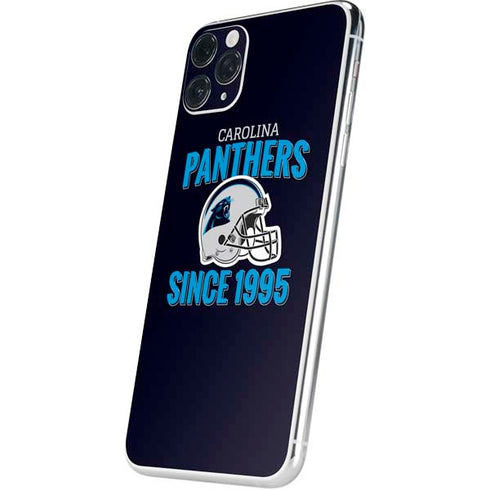 NFL Carolina Panthers Helmet iPhone 11 Pro Max Skin