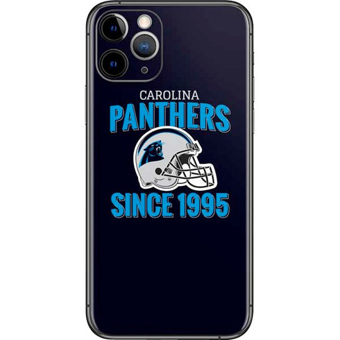 NFL Carolina Panthers Helmet iPhone 11 Pro Skin