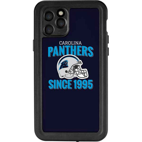 NFL Carolina Panthers Helmet iPhone 11 Pro Waterproof Case