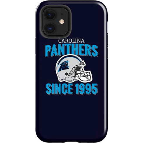 NFL Carolina Panthers Helmet iPhone 12 Impact Case