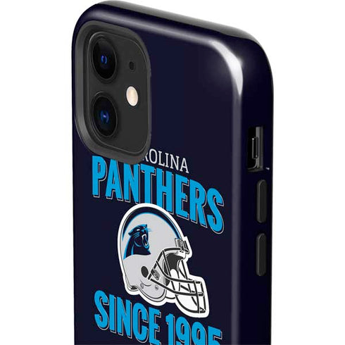 NFL Carolina Panthers Helmet iPhone 12 Impact Case