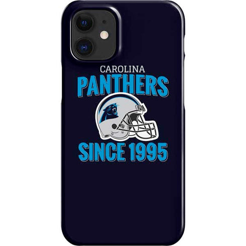 NFL Carolina Panthers Helmet iPhone 12 Mini Lite Case