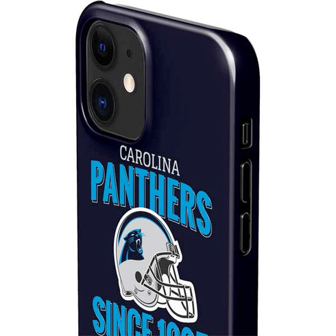 NFL Carolina Panthers Helmet iPhone 12 Mini Lite Case