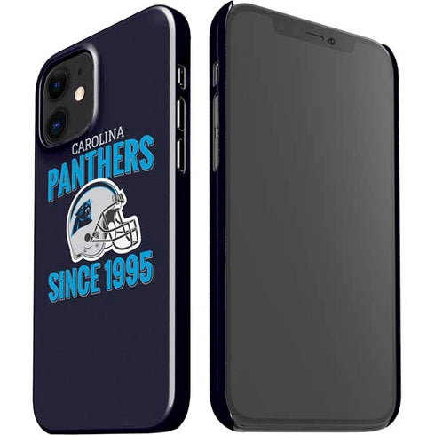 NFL Carolina Panthers Helmet iPhone 12 Mini Lite Case