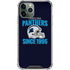 NFL Carolina Panthers Helmet iPhone 12 Pro Max Clear Case