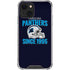NFL Carolina Panthers Helmet iPhone 13 Clear Case