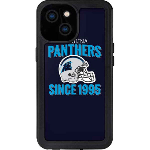 NFL Carolina Panthers Helmet iPhone 13 Mini Waterproof Case