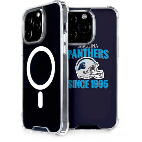 NFL Carolina Panthers Helmet iPhone 13 Pro MagSafe Case