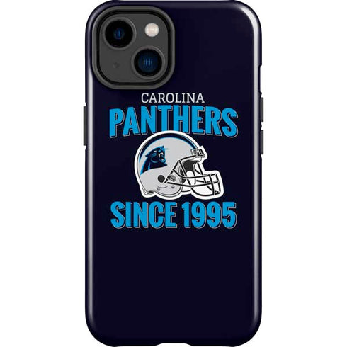 NFL Carolina Panthers Helmet iPhone 15 Plus Impact Case