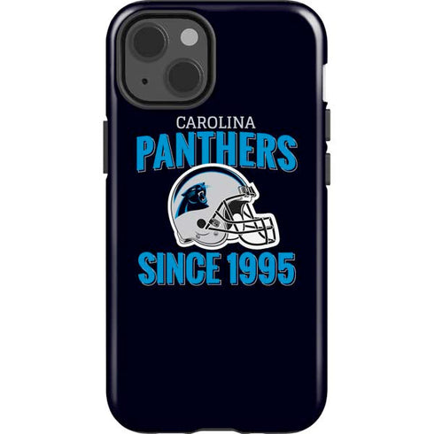 NFL Carolina Panthers Helmet iPhone 15 Impact Case
