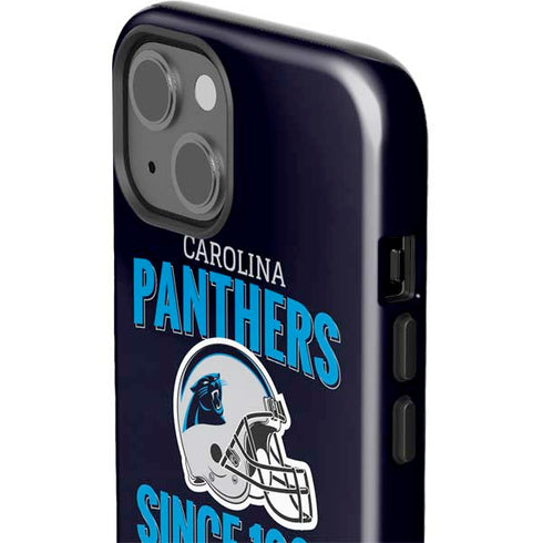 NFL Carolina Panthers Helmet iPhone 14 Impact Case