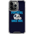 NFL Carolina Panthers Helmet iPhone 14 Pro Clear Case