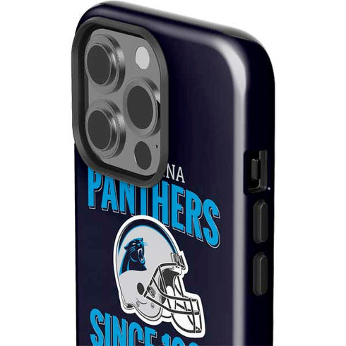 NFL Carolina Panthers Helmet iPhone 14 Pro Impact Case