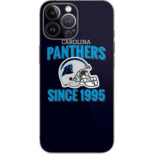 NFL Carolina Panthers Helmet iPhone 14 Pro Max Skin